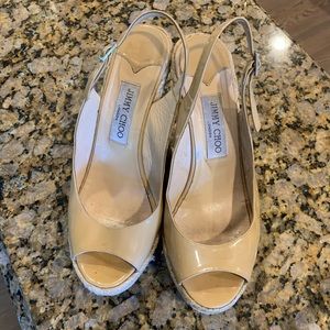 Jimmy Choo platform wedges